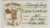 Cajon Cowboys Membership Card